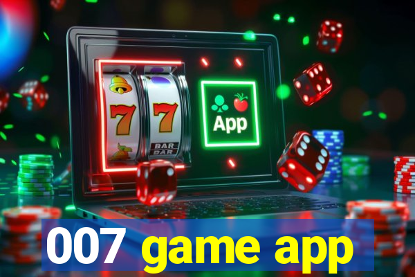 007 game app